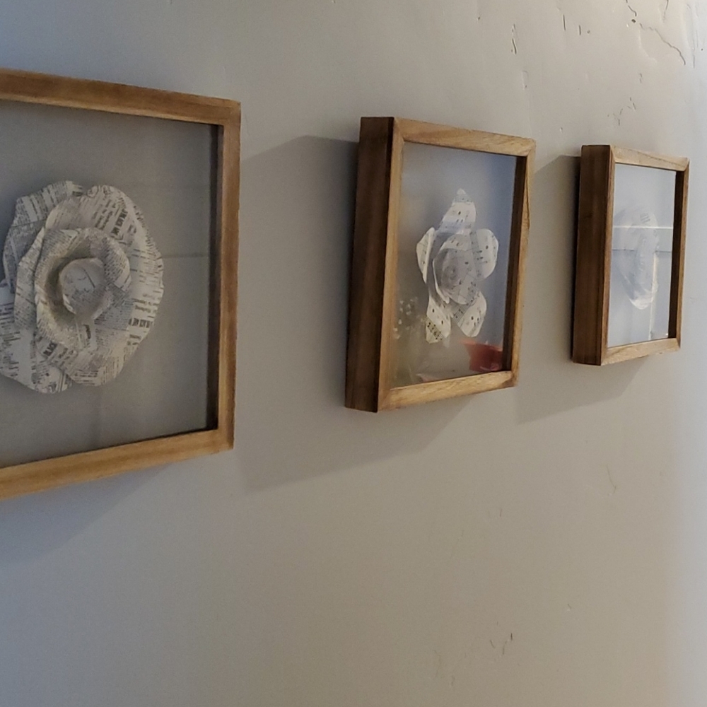 Triptic art set